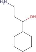 3-Amino-1-cyclohexylpropan-1-ol