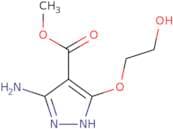 Methyl 5-amino-3-(2-hydroxyethoxy)-1H-pyrazole-4-carboxylate