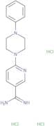 6-(4-Phenylpiperazin-1-yl)pyridine-3-carboximidamide trihydrochloride