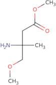 Methyl 3-amino-4-methoxy-3-methylbutanoate