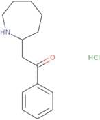 2-(Azepan-2-yl)-1-phenylethan-1-one hydrochloride