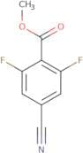 Methyl 4-cyano-2,6-difluorobenzoate