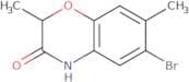 6-Bromo-2,7-dimethyl-3,4-dihydro-2H-1,4-benzoxazin-3-one