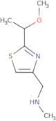 {[2-(1-Methoxyethyl)-1,3-thiazol-4-yl]methyl}(methyl)amine