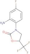 3-(2-Amino-4-fluorophenyl)-5-(trifluoromethyl)-1,3-oxazolidin-2-one