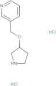 3-[(Pyrrolidin-3-yloxy)methyl]pyridine dihydrochloride