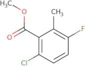 Methyl 6-chloro-3-fluoro-2-methylbenzoate
