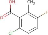 6-Chloro-3-fluoro-2-methylbenzoic acid