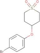 4-​(4-​Bromophenoxy)​tetrahydro-2H-​thiopyran 1,​1-​dioxide
