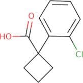 1-(2-Chlorophenyl)cyclobutane-1-carboxylic acid