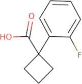 1-(2-Fluorophenyl)cyclobutane-1-carboxylic acid
