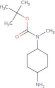 rac-tert-Butyl N-methyl-N-[(1S,4S)-4-aminocyclohexyl]carbamate