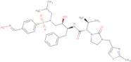 (2S)-N-[(2S,3R)-3-Hydroxy-4-[N-(2-methylpropyl)4-[(1E)-(hydroxyimino)methyl]benzenesulfonamido]-1-…
