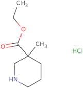 Ethyl 3-methylpiperidine-3-carboxylate hydrochloride