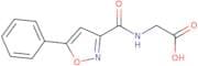2-[(5-Phenyl-1,2-oxazol-3-yl)formamido]acetic acid