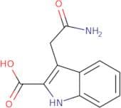 3-(Carbamoylmethyl)-1H-indole-2-carboxylic acid