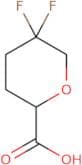 5,5-Difluorooxane-2-carboxylic acid