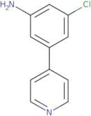 3-Chloro-5-(pyridin-4-yl)aniline