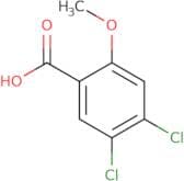 4,5-Dichloro-2-methoxybenzoic acid