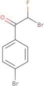 2-Bromo-1-(4-bromophenyl)-2-fluoroethan-1-one