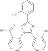 2-[3,5-Bis(2-hydroxyphenyl)-1H-1,2,4-triazol-1-yl]benzoic acid