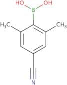 4-Cyano-2,6-dimethylphenylboronic acid
