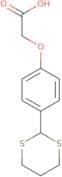 2-[4-(1,3-Dithian-2-yl)phenoxy]acetic acid