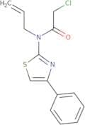 2-Chloro-N-(4-phenyl-1,3-thiazol-2-yl)-N-(prop-2-en-1-yl)acetamide