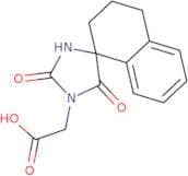 2-{2,5-Dioxo-3',4'-dihydro-2'H-spiro[imidazolidine-4,1'-naphthalen]-1-yl}acetic acid