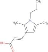 (2E)-3-(2,5-Dimethyl-1-propyl-1H-pyrrol-3-yl)prop-2-enoic acid