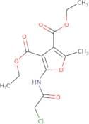 3,4-Diethyl 2-(2-chloroacetamido)-5-methylfuran-3,4-dicarboxylate