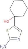 1-(2-Amino-1,3-thiazol-5-yl)cyclohexan-1-ol