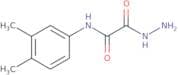 N-(3,4-Dimethylphenyl)-2-hydrazino-2-oxoacetamide
