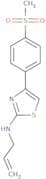 4-(4-Methanesulfonylphenyl)-N-(prop-2-en-1-yl)-1,3-thiazol-2-amine