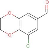 8-Chloro-2,3-dihydro-1,4-benzodioxine-6-carbaldehyde