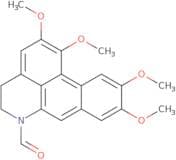 6-Formyl-1,2,9,10-tetramethoxy-6a,7-dehydroaporphine