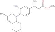 Methyl 3-{3-amino-4-[cyclohexyl(2-methylpropyl)amino]phenyl}butanoate