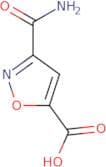 3-Carbamoyl-1,2-oxazole-5-carboxylic acid