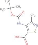 4-(tert-Butoxycarbonylamino)-3-methylisothiazole-5-carboxylic acid