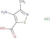 4-Amino-3-methyl-1,2-thiazole-5-carboxylic acid hydrochloride