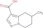 5-Methyl-4H,5H,6H,7H-pyrazolo[1,5-a]pyridine-3-carboxylic acid