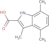 3,4,7-Trimethyl-1H-indole-2-carboxylic acid