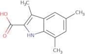 3,5,7-Trimethyl-1H-indole-2-carboxylic acid