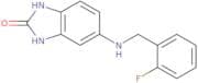 5-{[(2-Fluorophenyl)methyl]amino}-2,3-dihydro-1H-1,3-benzodiazol-2-one