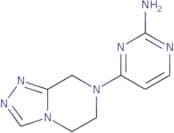 4-{5H,6H,7H,8H-[1,2,4]Triazolo[4,3-a]pyrazin-7-yl}pyrimidin-2-amine