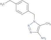 1-[(4-Ethylphenyl)methyl]-5-methyl-1H-1,2,3-triazol-4-amine