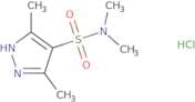 N,N,3,5-Tetramethyl-1H-pyrazole-4-sulfonamide hydrochloride