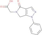 2-{4-Oxo-1-phenyl-1H,4H,5H,6H-pyrrolo[3,4-c]pyrazol-5-yl}acetic acid