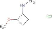 2-Methoxy-N-methylcyclobutan-1-amine hydrochloride