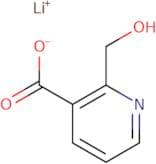 2-(hydroxymethyl)pyridine-3-carboxylate lithium